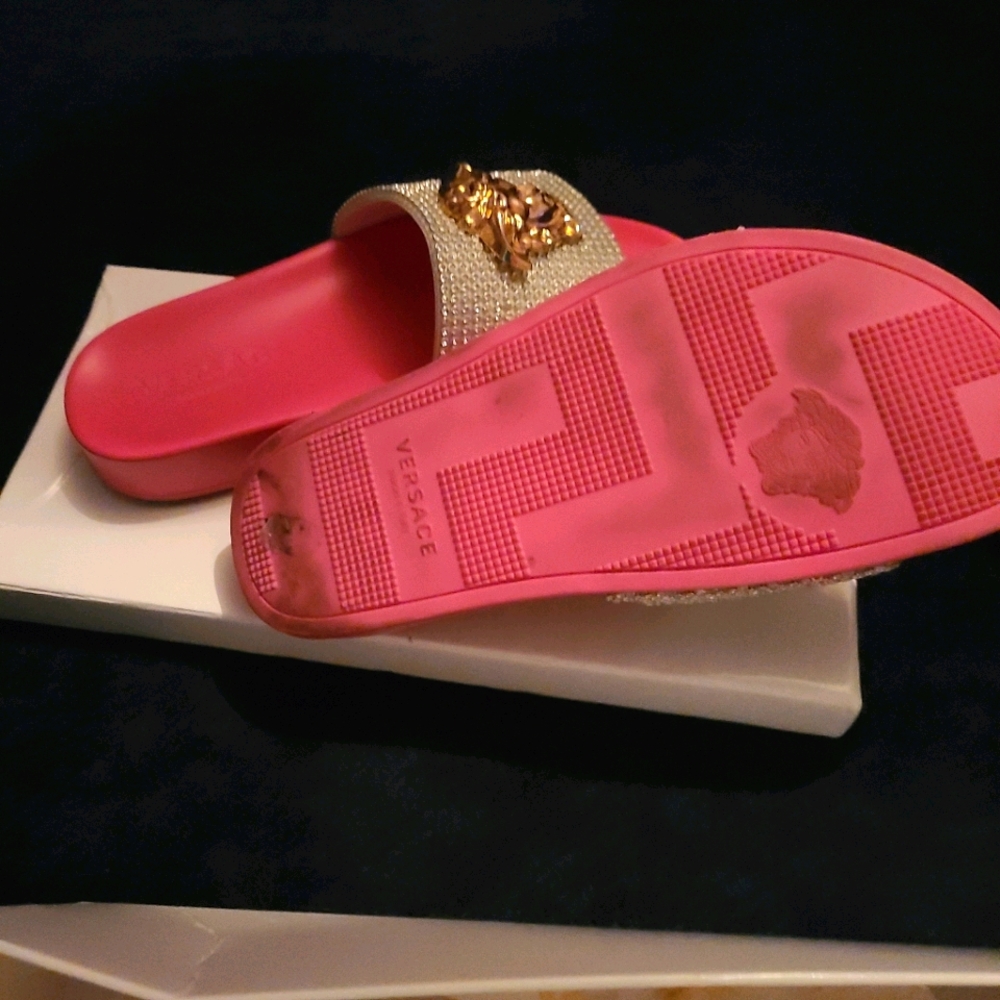 Versace embellished sandal